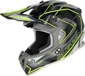 Acerbis Linear matt schwarz/grau/gelb