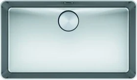 Franke Mythos MYX 210-70 flächenbündig Becken mittig mit Ablauffernbedienung edelstahl