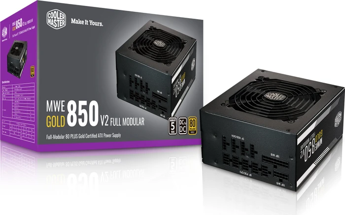 Cooler Master MWE Gold V2 Full Modular 850W, ATX 2.52