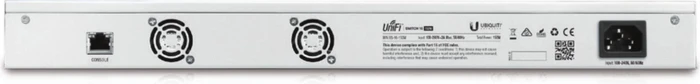 Ubiquiti UniFiSwitch 16 Rackmount Gigabit Managed Switch, 16x RJ-45, 2x SFP, 130W PoE+