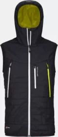 Ortovox Swisswool Piz Boé Funktionsweste black raven (Herren)