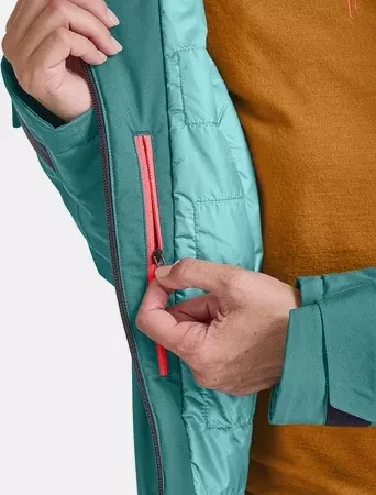 Ortovox 2L Swisswool Sedrun Funktionsjacke pacific green (Damen)