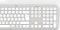 Hama WK-550 Multi-Device-Tastatur, grau/weiß, USB/Bluetooth, DE Vorschaubild