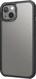 Black Rock Robust Case für Apple iPhone 13 transparent/schwarz