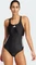 adidas 3-Streifen C-Back Badeanzug schwarz/weiß (Damen) Vorschaubild