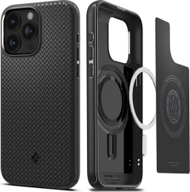 Spigen Mag Armor (MagFit) für Apple iPhone 15 Pro Max Matte Black