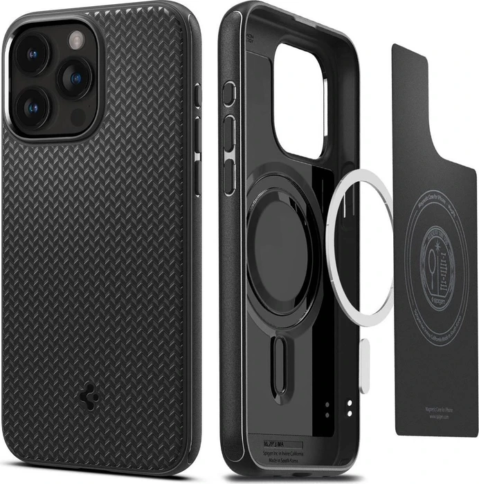 Spigen Mag Armor (MagFit) für Apple iPhone 15 Pro Max Matte Black