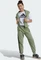 adidas Future Icons 3-Streifen Cotton Trainingshose lang tent green/black (Junior) Vorschaubild