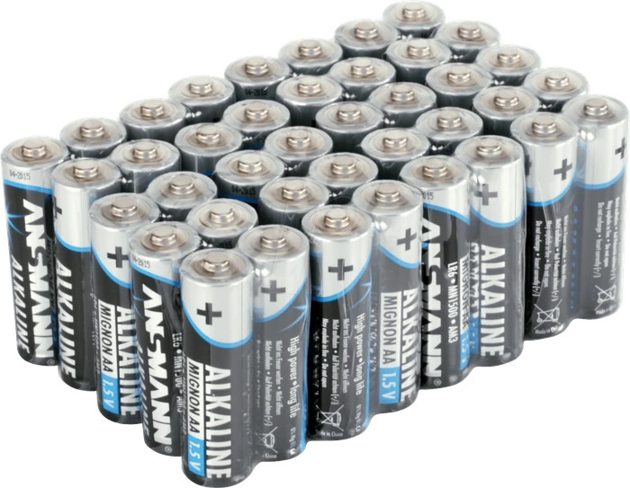 Ansmann Alkaline Mignon AA, 40er-Pack