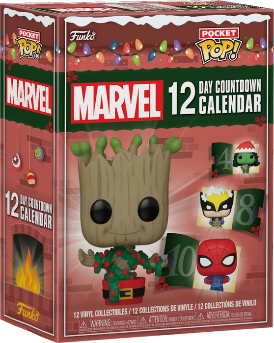 FunKo Pocket Pop! Marvel 12 Tage Adventskalender