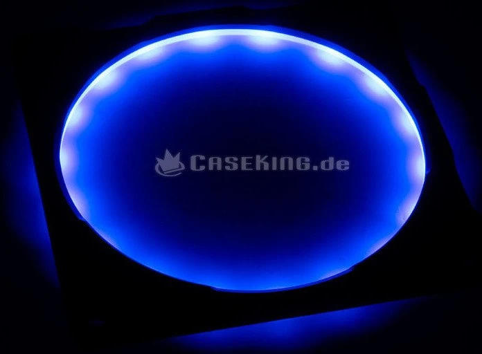 Phanteks Halos Lux RGB LED 120mm Rahmen, Aluminium grau