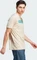 adidas Essentials Single Jersey Linear Embroidered Logo T-Shirt kurzarm wonder beige (Herren) Vorschaubild