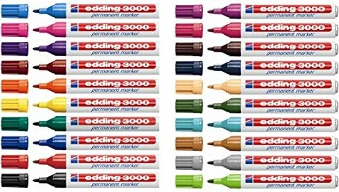 edding 3000 Permanentmarker sortiert, 20er-Pack