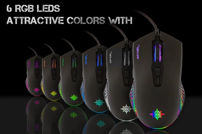 Inca IMG-GT17 RGB Gaming Mouse, USB