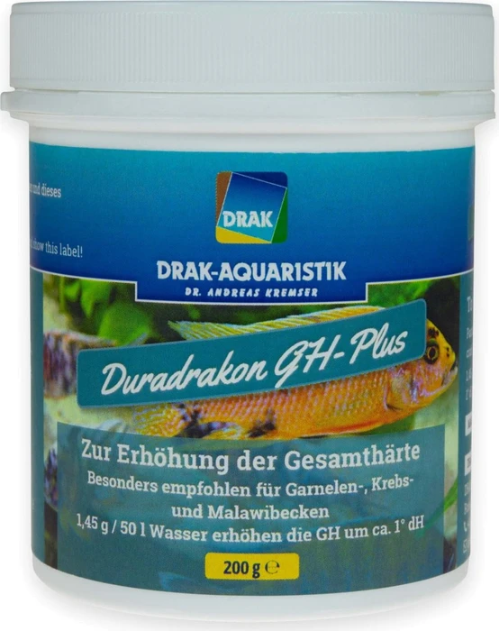 DRAK-Aquaristik Duradrakon GH-Plus Aufhärtesalzmischung, Dose