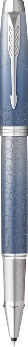 Parker IM Special Edition The Last Frontier Tintenroller (Mine) polar grey lacquer/chrome trim, Geschenkbox