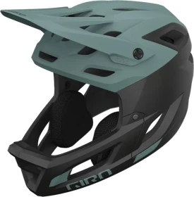 Giro Coalition Spherical Fullface-Helm matte metallic coal/mineral
