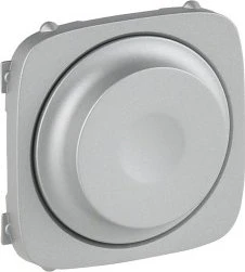 Legrand Valena Allure Abdeckung für Drehdimmer, aluminium