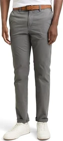 Tom Tailor Chino mit Gürtel Hose castlerock grey (Herren)