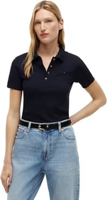 Tommy Hilfiger Heritage Slim Fit Poloshirt kurzarm navy blue (Damen)