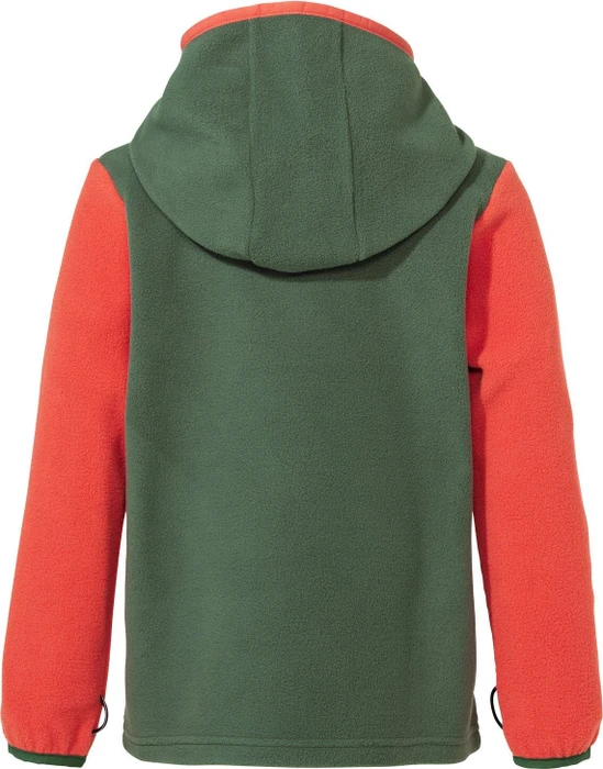 Vaude Pulex II Hooded Fleece Funktionsjacke hotchili/woodland (Junior)