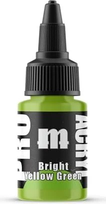 Monument Hobbies Pro Acryl Paints 039 bright yellow green, 22ml