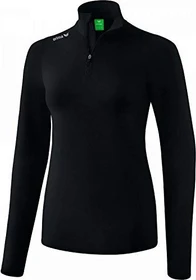 Erima Rolli Half-Zip Funktionsshirt langarm schwarz (Damen)