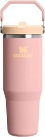 Stanley IceFlow Flip Straw Tumbler Isolierflasche 890ml peach rose