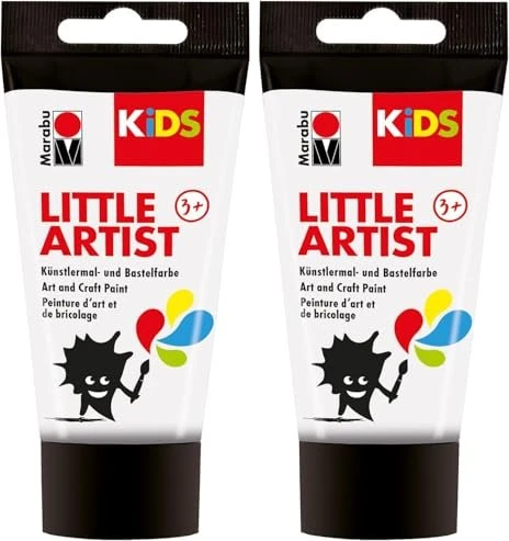 Marabu Kids Little Artist Deckfarbe, weiß, 75ml