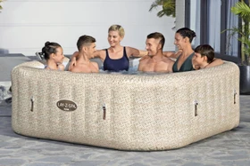 Bestway Lay-Z-Spa Rome AirJet Whirlpool quadratisch 201x201x71cm