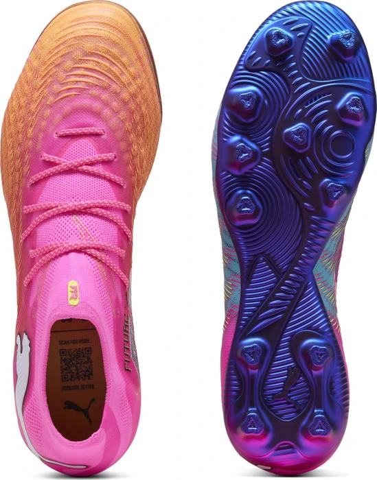 Puma Future 9 Ultimate AG poison pink/sun stream/bright aqua/puma white