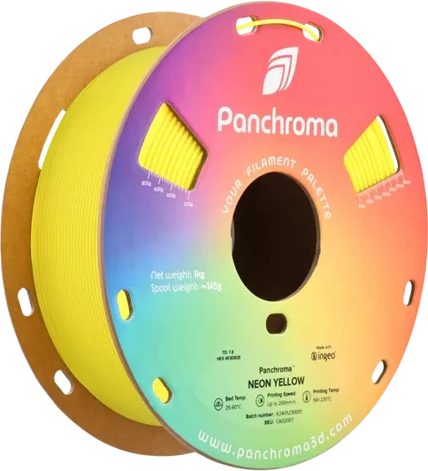Polymaker Panchroma Neon, gelb, Spule, 1.75mm, 1.00kg