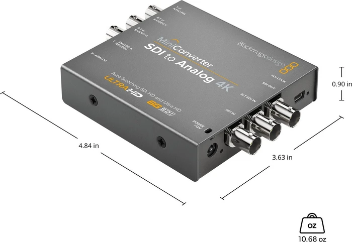 Blackmagic Design MiniConverter Mini Converter SDI to Analog 4K