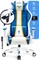 Diablo Chairs X-One 2.0 King Gamingstuhl, Aqua Blau, blau/weiß Vorschaubild