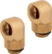 Corsair Hydro X Series XF Hardline, Winkeladapter 90° G1/4", gold, 2er-Pack Vorschaubild