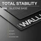 Wallhack SP-004A Glass Pad 4.0 Glas-Gaming-Mauspad, 450x390mm, schwarz Vorschaubild