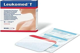 BSN medical Leukomed T Pflaster transparent steril, 8 x 10cm, 5 Stück