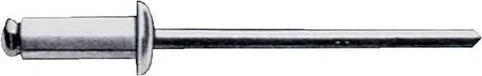Gesipa Stahl/Stahl Flachrundkopf Blindniete 3x12mm, 500 Stück