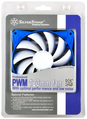 SilverStone FW122 blau, 120mm