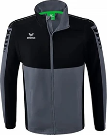 Erima Six Wings mit abnehmbaren Ärmeln Trainingsjacke slate grey/black (Herren)