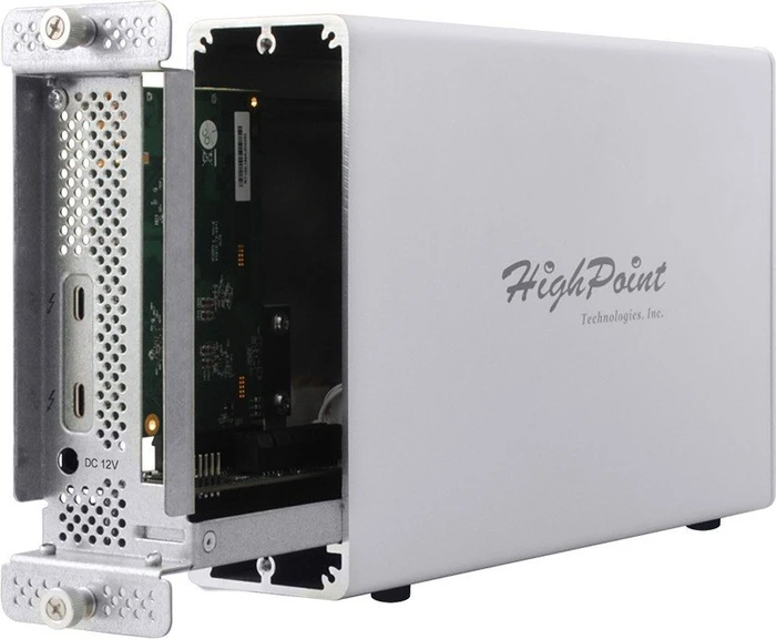 HighPoint RocketStor 6661A, Erweiterungsgehäuse für PCIe, Thunderbolt 3 / USB-C 3.1