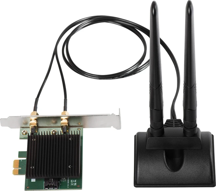 Edimax AX3000, 2.4GHz/5GHz WLAN, Bluetooth 5.0 LE, PCIe x1