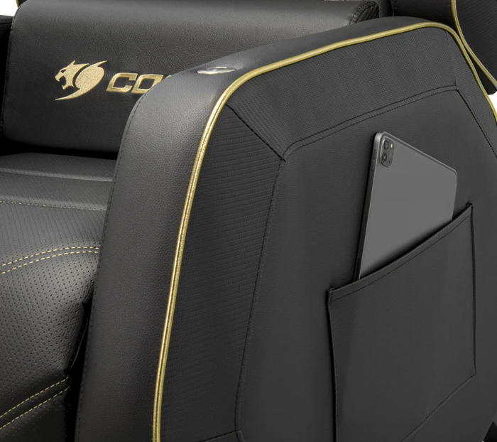 Cougar Ranger Pro Royal Gaming-Sofa, schwarz/gold