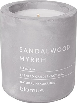 Blomus FRAGA Sandalwood Myrrh Duftkerze, 114g