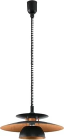 Eglo Brenda Pendelleuchte 43cm schwarz/kupfer