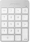 Satechi Aluminum Slim Wireless Keypad (USB-C), Silver, Bluetooth Vorschaubild