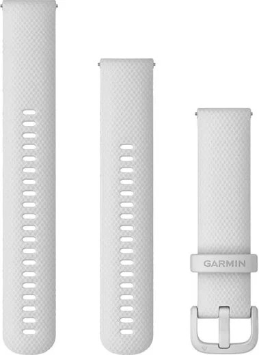 Garmin Schnellwechsel Ersatzarmband 20mm Silikon weiß