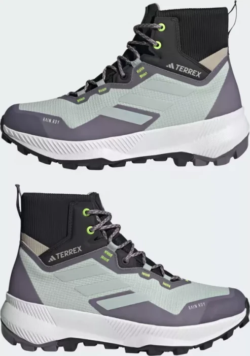 adidas Terrex Mid Rain.RDY wonder silver/lucid lemon (Damen)
