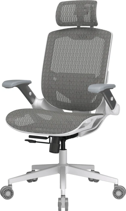 Cougar Speeder One White Gamingstuhl, weiß/grau
