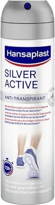 Hansaplast Silver Active 48h Fußspray, 150ml